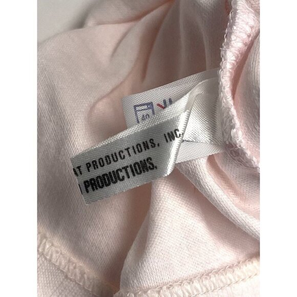 VTG 1988 Womens SMALL Pink Felix the Cat Lovable Guy Cartoon TANK TOP *Stained* - Picture 11 of 11